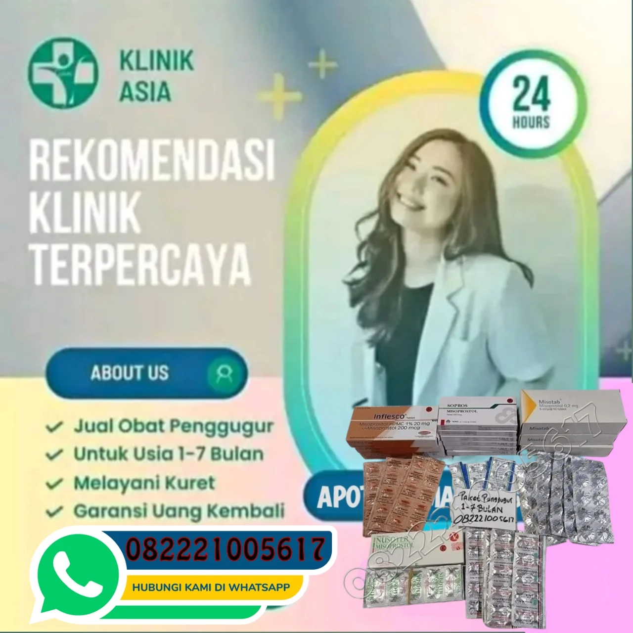 Obat Aborsi 100% Asli Ampuh di Samarinda Wa 082221005617 Misoprostol Cytotec NO.01